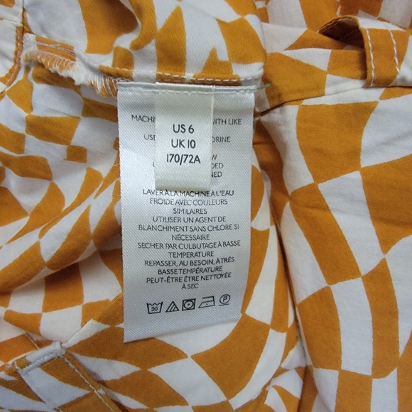 Free People Menorca Cropped Wide Leg Printed Pants - Picture 9 of 14